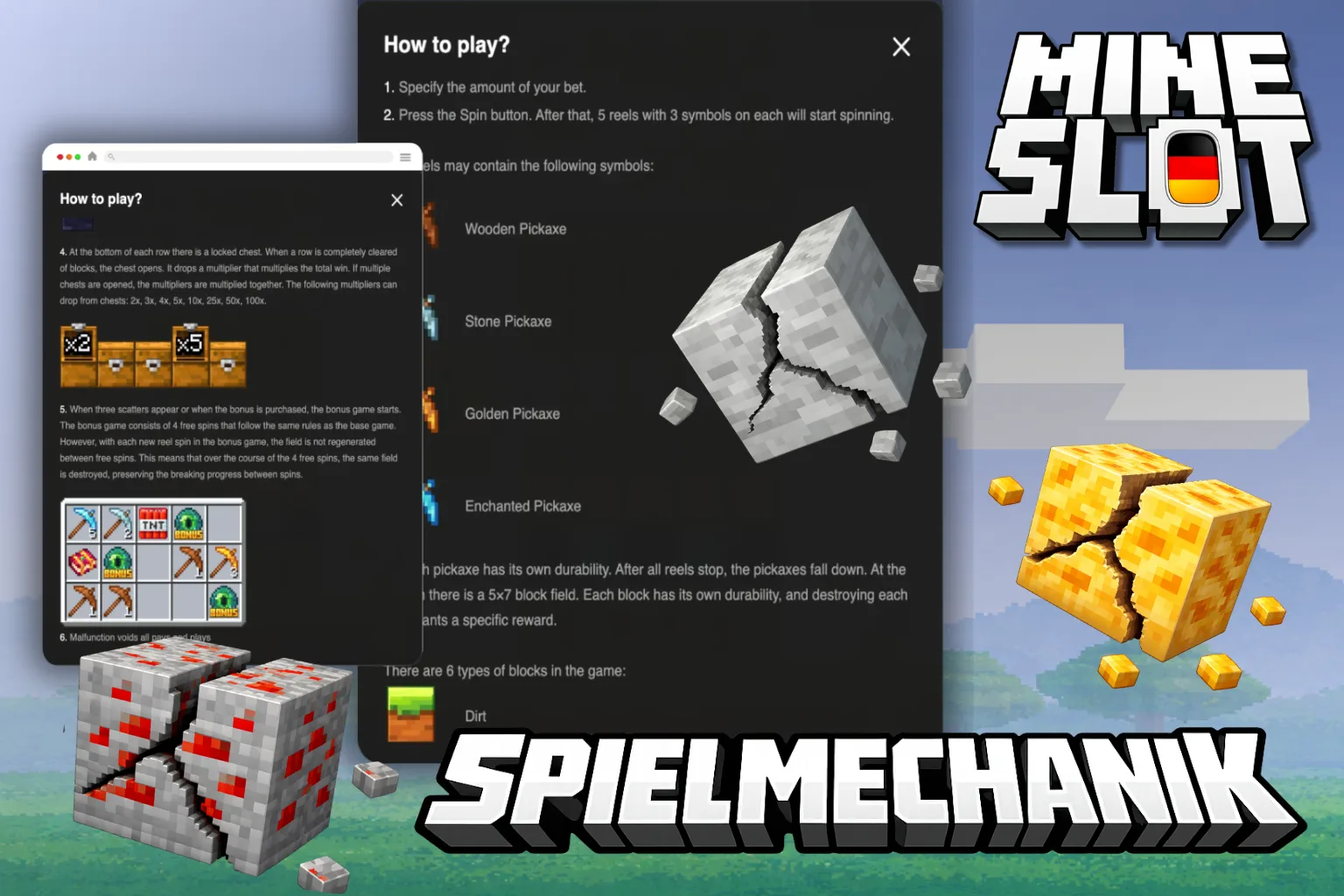 Der Slot Mine Slot Online ist in vielen deutschen Casinos zu finden.